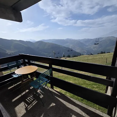 5 Personnes, Pied Des Pistes, Balcon, Vue Montagne Apartman